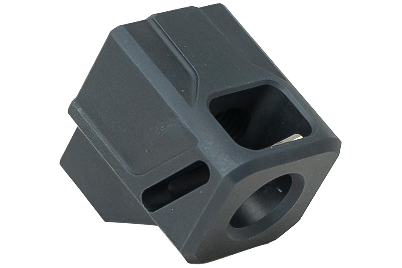 Faxon Firearms  EXOS-513 Compensator Black Nitride 6061 Aluminum 1/2