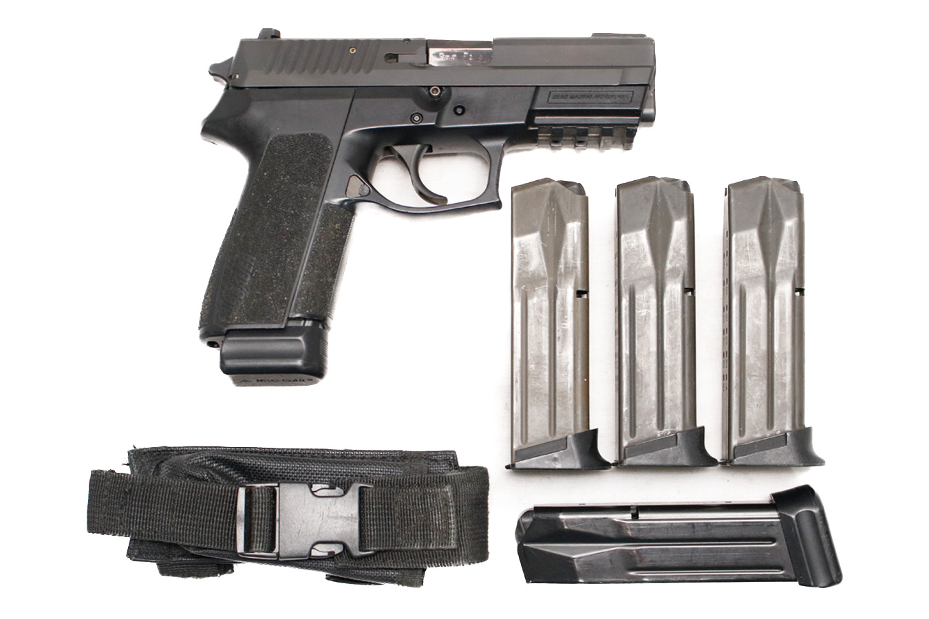 Sig Sauer SP2022 9mm Police Trade-In Pistol with Five Magazines