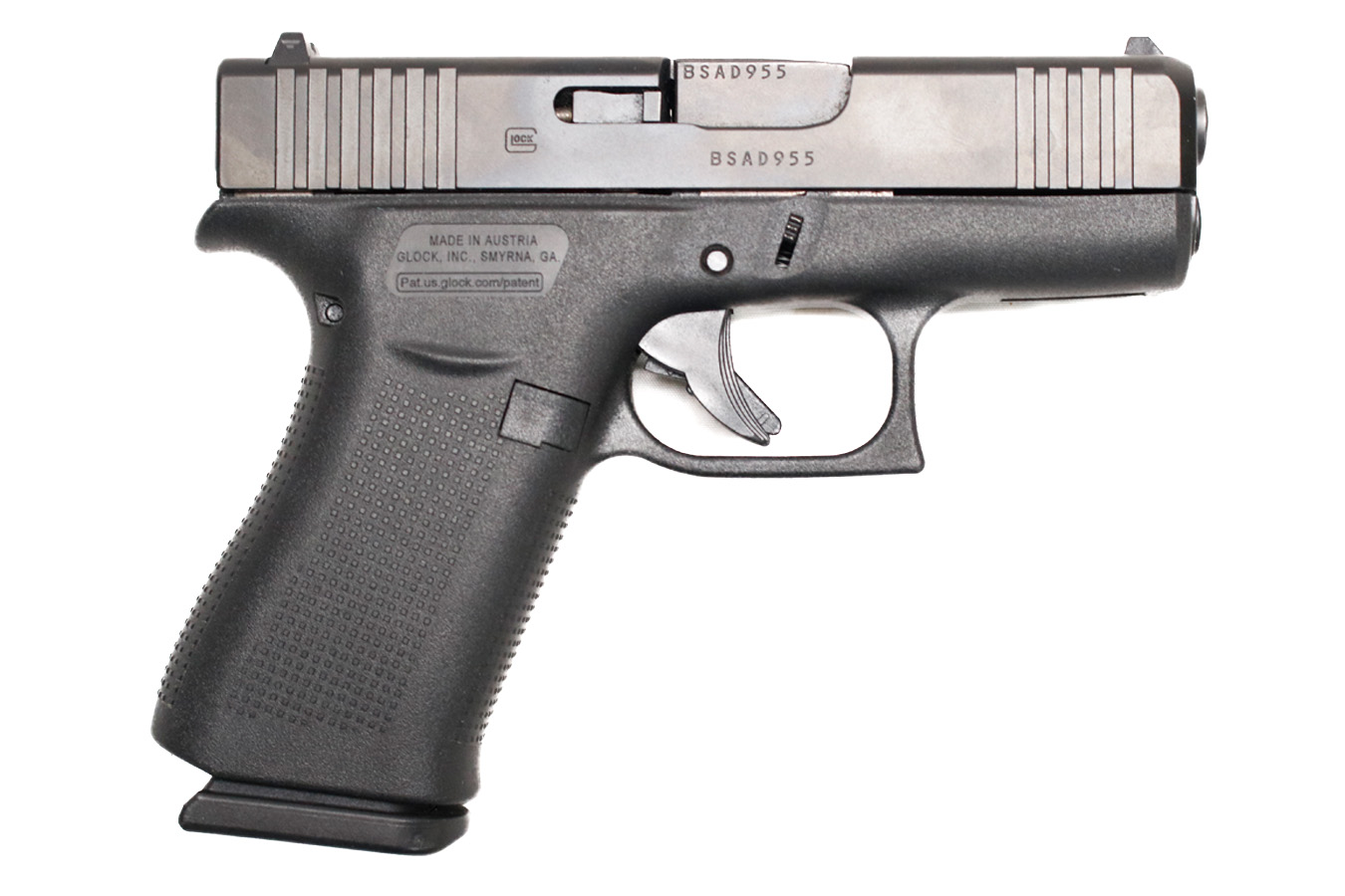 Glock 43X 9mm Police Trade-In Pistol