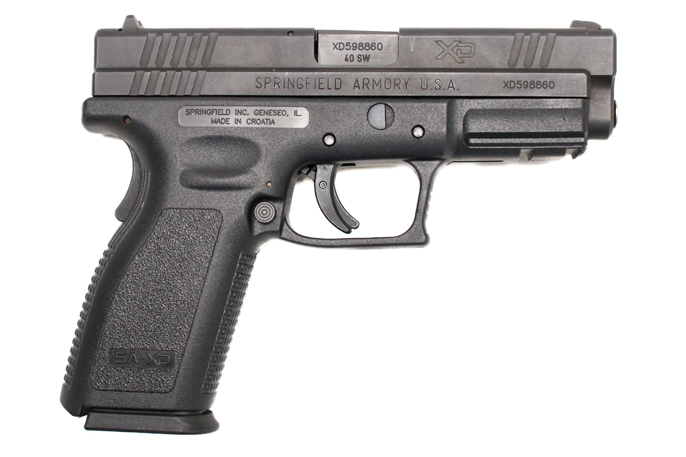 Springfield XD-40 40 S&W Police Trade-In Pistol