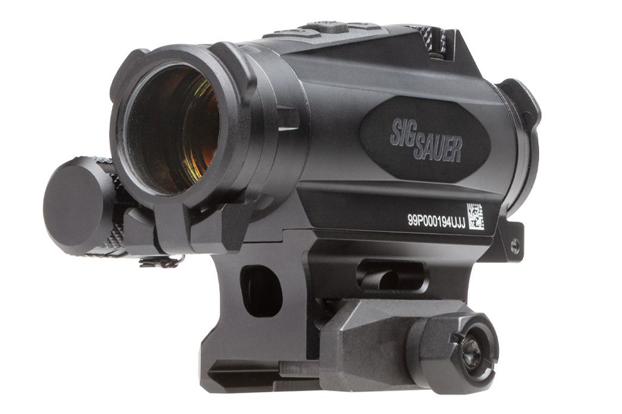 Sig Sauer Romeo4XT-Pro 1x20MM 2MOA Red Ballistic Circle Dot - Multi Reticle (Law Enforcement Department Sample)