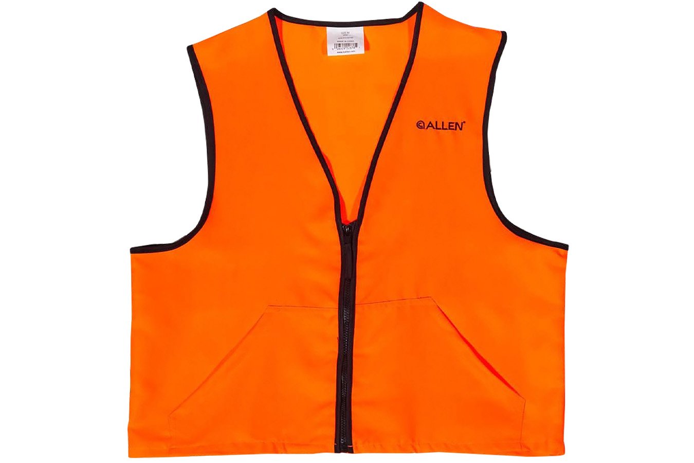 Allen Deluxe Hunting Vest Medium Orange Polyester