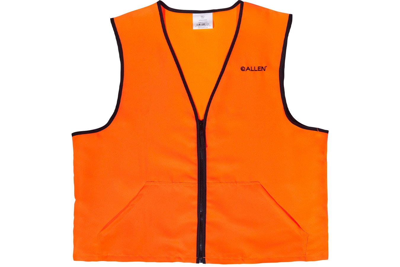 Allen Deluxe Hunting Vest Large Orange Polyester