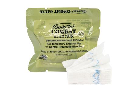 Z-FOLD VACUUM PACKED QUIKCLOT COMBAT GAUZE