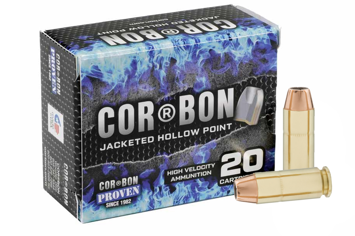 Corbon Ammunition 10mm Auto 150 Grain JHP Self Defense 20/Box