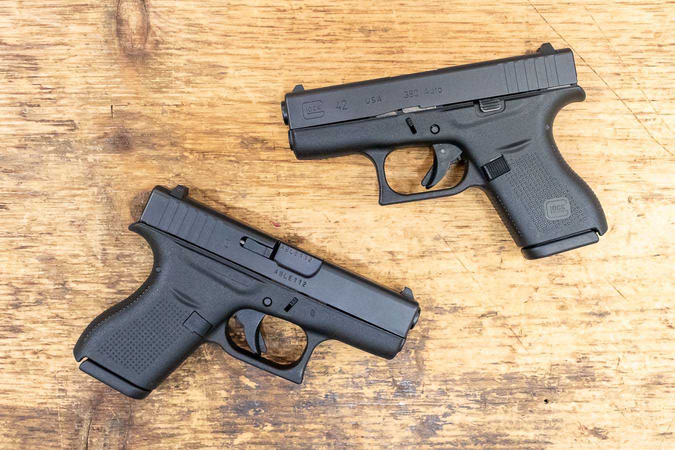 Glock 42 380 ACP Police Trade-in Pistols