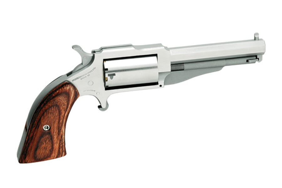 North American Arms The Earl 22 Magnum Revolver with Stainless Steel Finish and Rosewood Grips