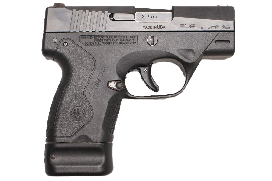 Beretta BU9 Nano 9mm Police Trade-in Pistol