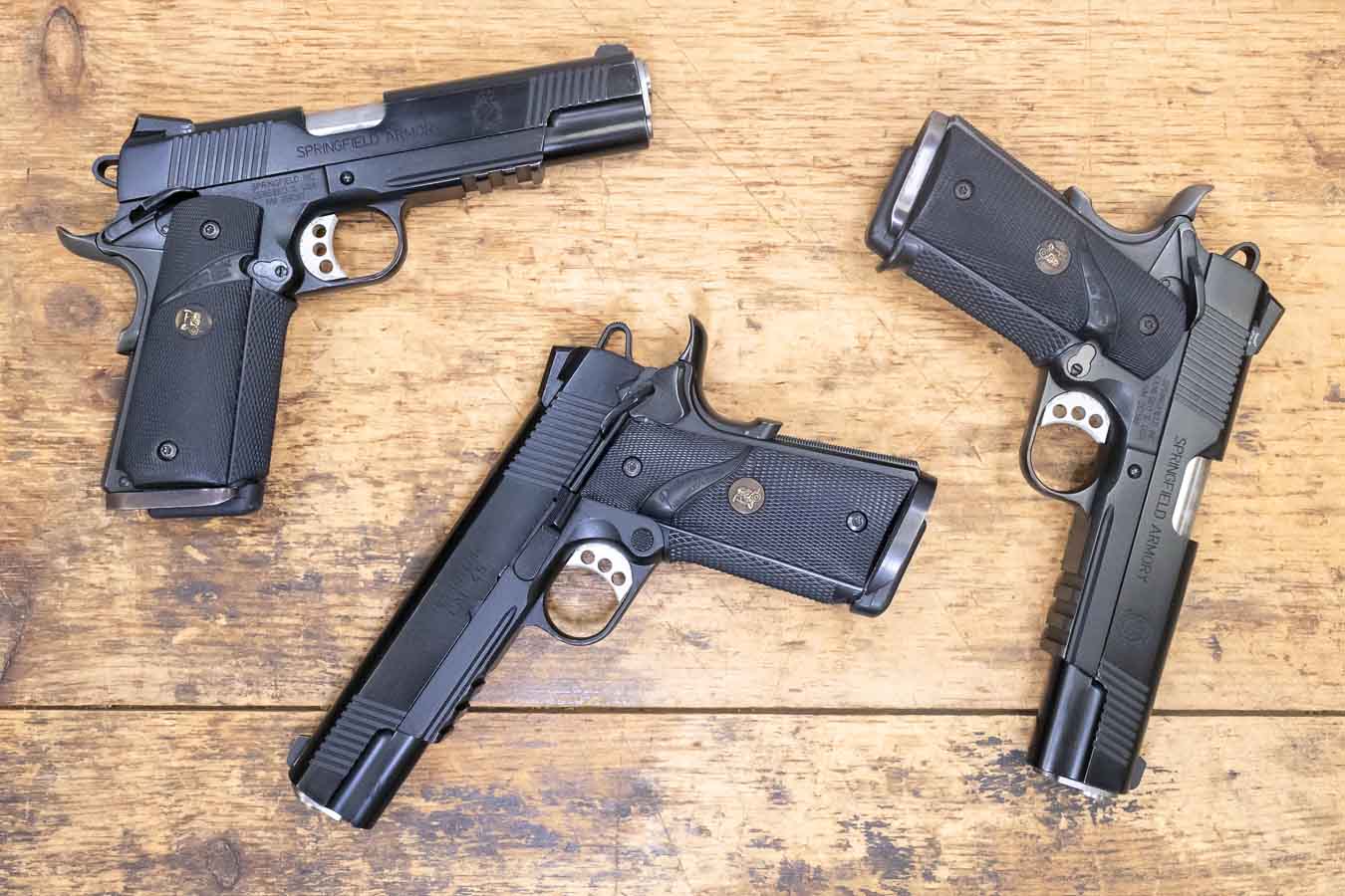 Springfield Operator 45 ACP 1911 Police Trade-In Pistols (Very Good Condition)