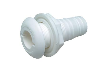 THRU-HALL CONN-WHITE 3/4`