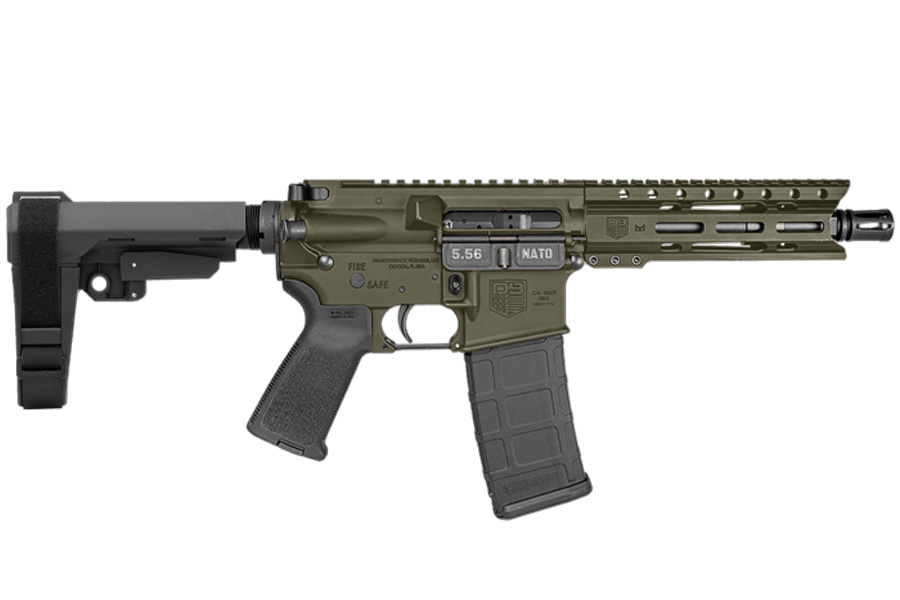 Diamondback DB15 5.56mm AR Pistol with OD Green Finish