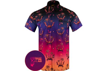 SYNTH CRAB SS BUTTON UP SHIRT