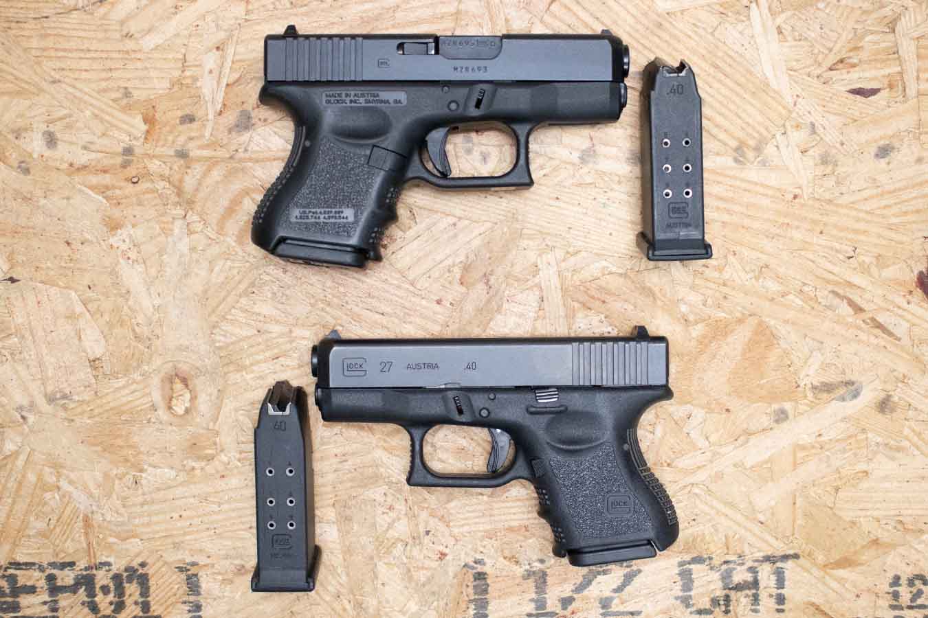 Glock 27 Gen3 40 S&W Police Trade-ins (Very Good Condition)