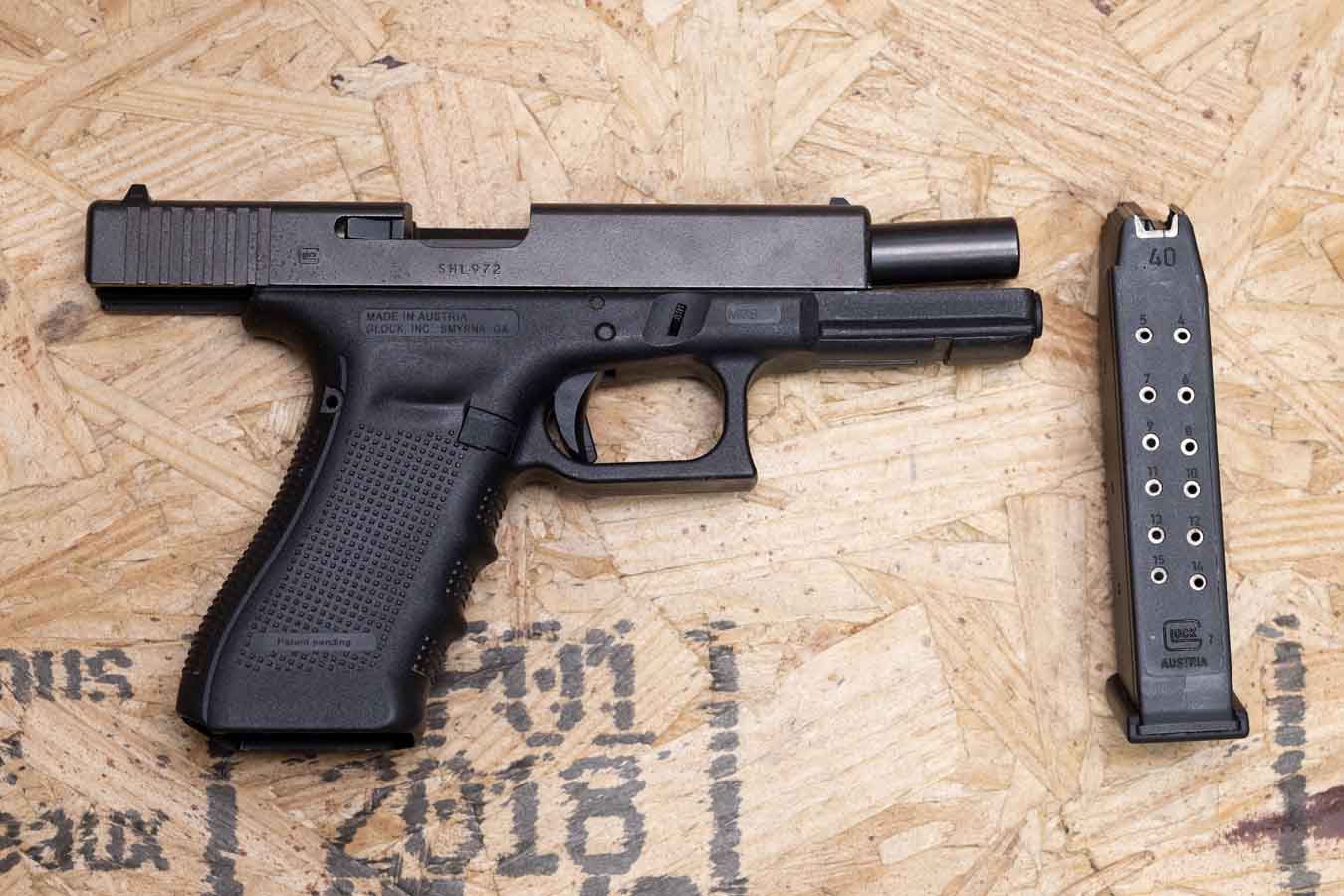 Glock 22 Gen4 40 S&W Police Trade-In Pistol