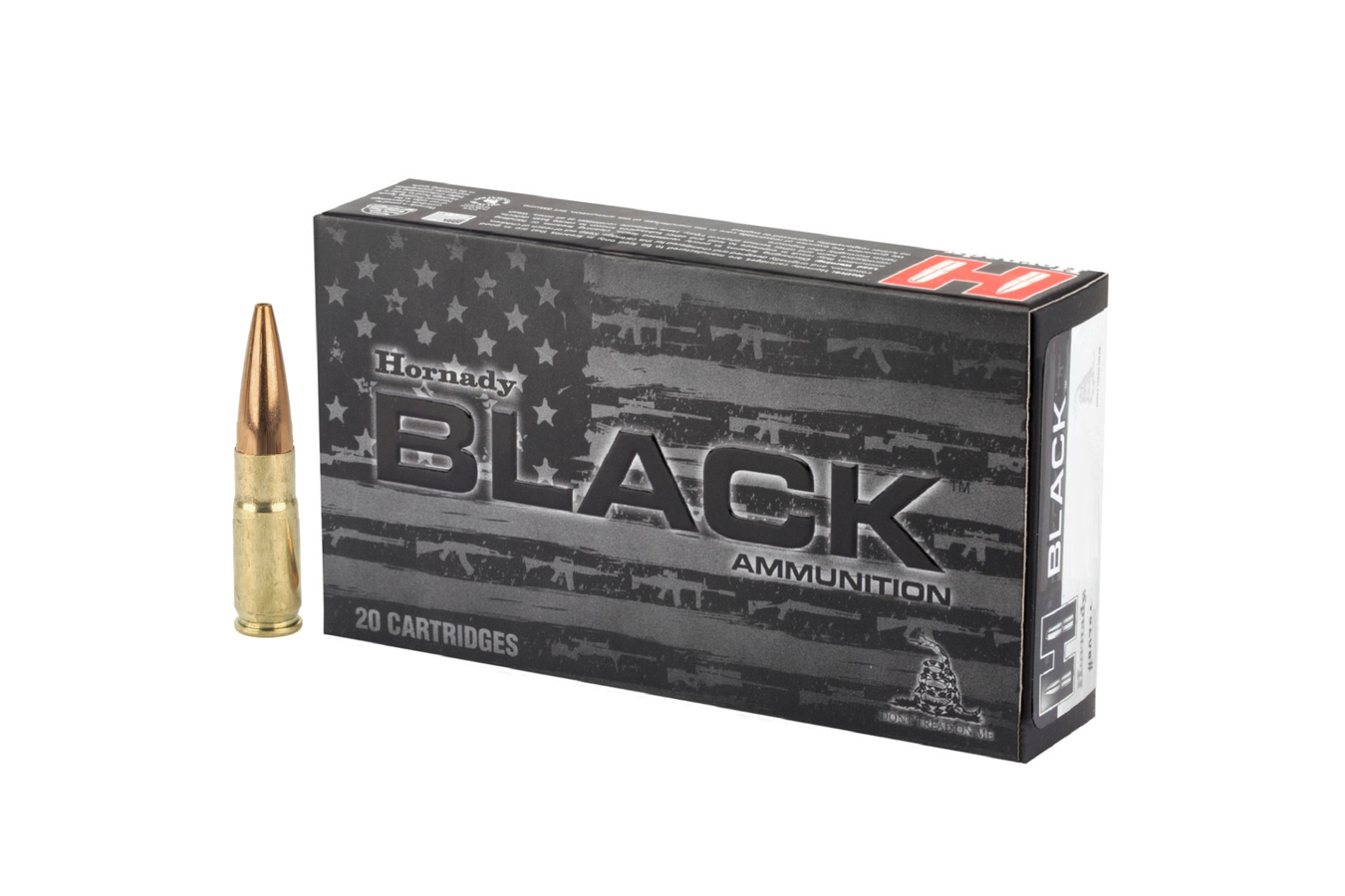 Hornady 338 ARC 175 gr HP Match Black 20/Box