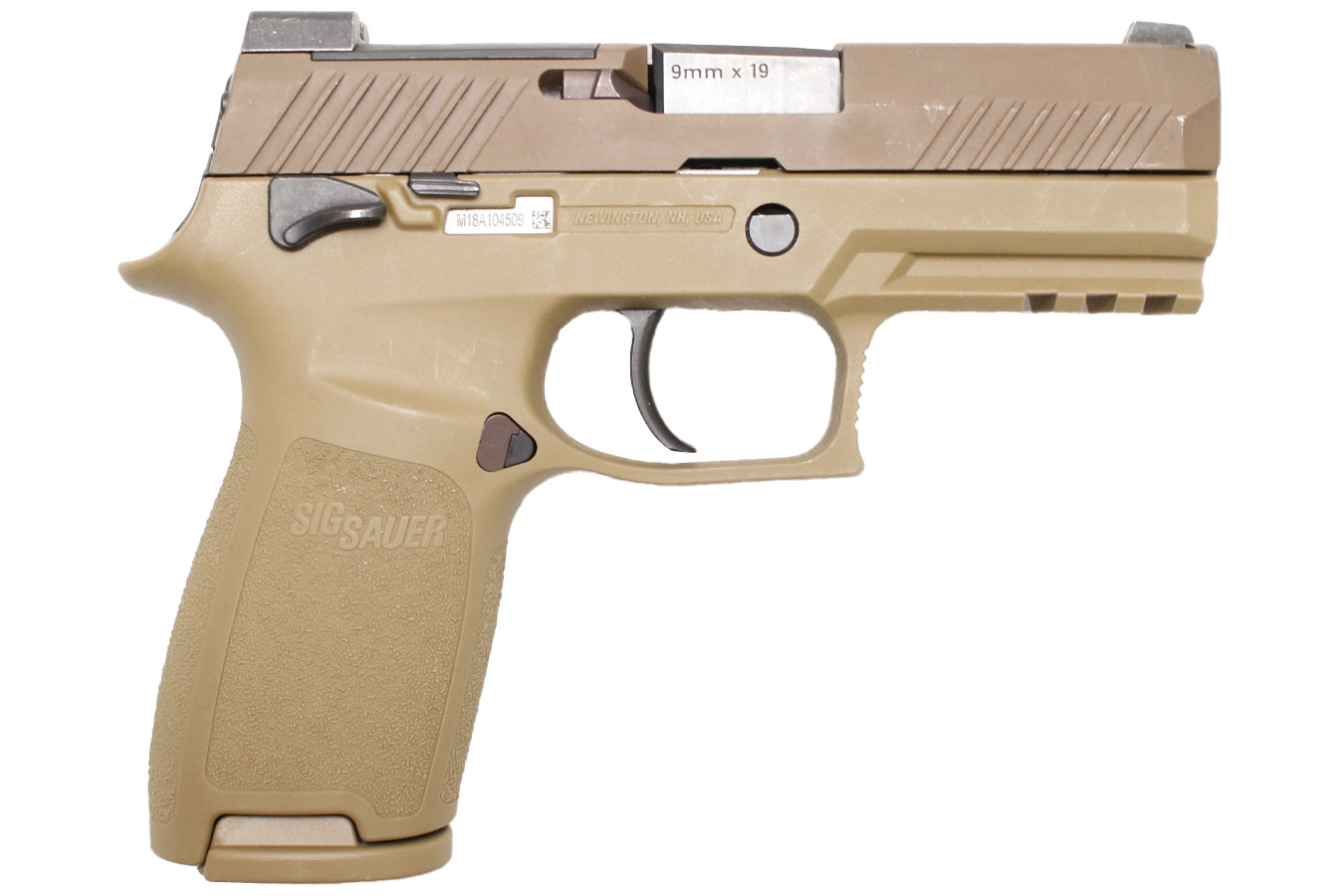 Sig Sauer P320-M18 Carry 9MM Police Trade-in Pistol