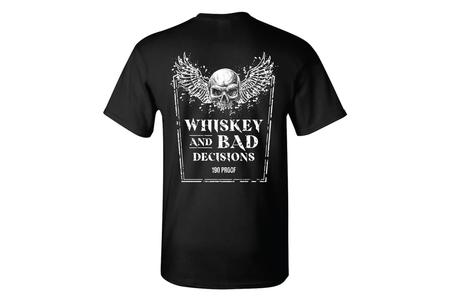 TRADEMARK WHISKEY AND BAD DECISIONS SS TEE