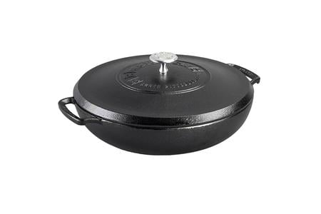 BLACKLOCK TRIPLE SEASONED 4 QT BRAISER WITH LID 