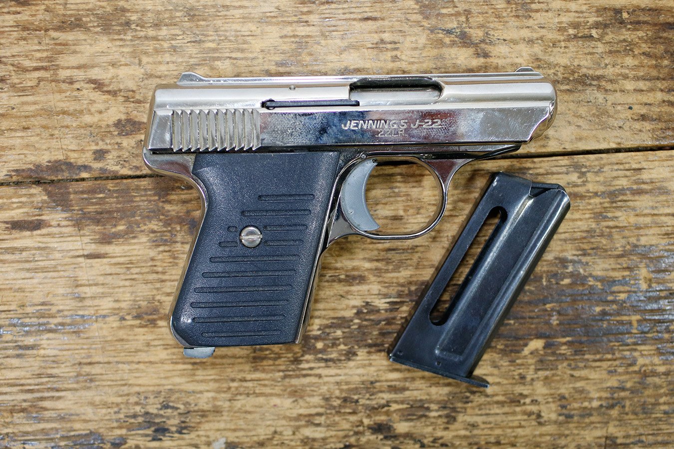 Jennings J-22 22 LR Police Trade-in Pistol