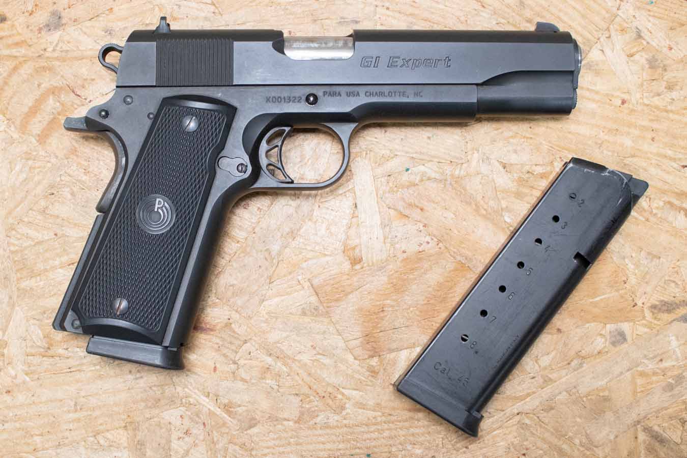 Para Ordnance GI Expert 1911 45ACP Police Trade-In Pistol with Two Magazines