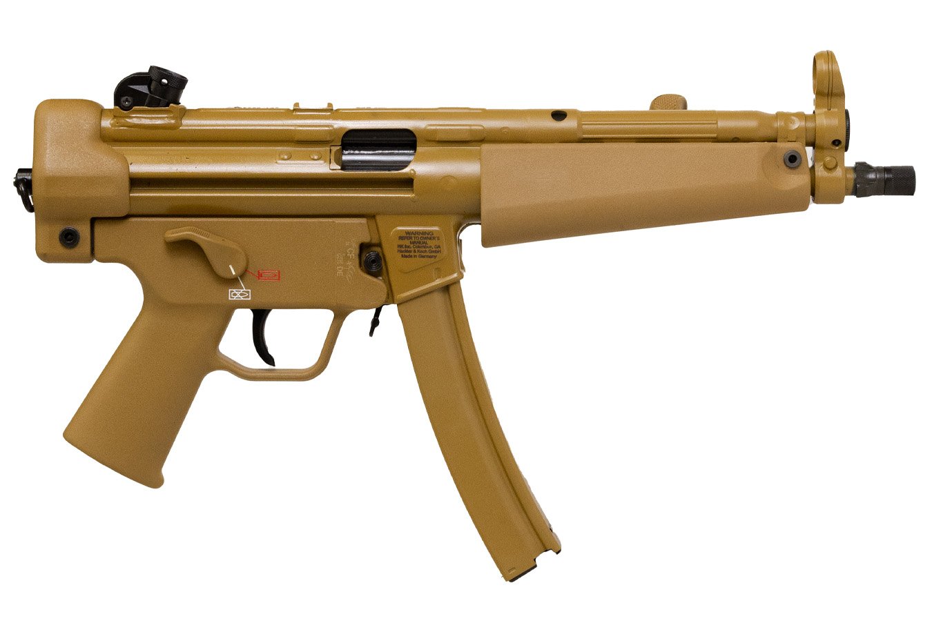 Heckler And Koch SP5 9mm Pistol with FDE Finish