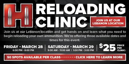 HORNADY RELOADING CLINIC