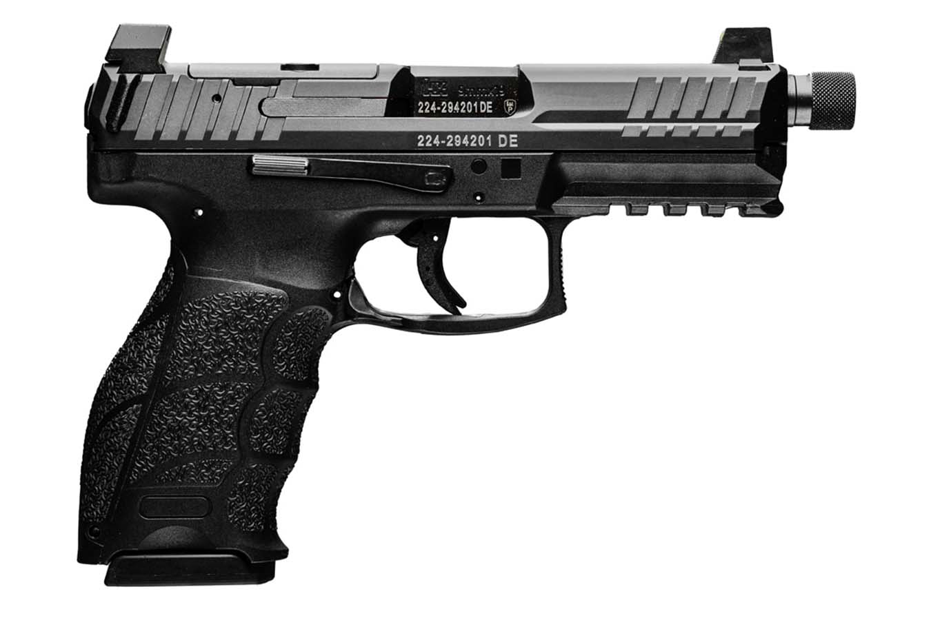 Heckler And Koch VP9 Tactical Optic Ready 9mm Pistol with Threaded Barrel and Two Magazines