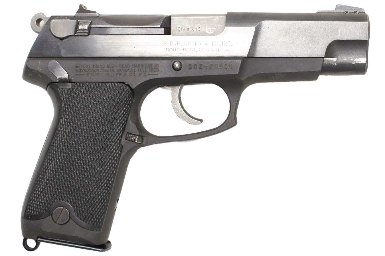 Ruger P85 9MM Police Trade-in Pistol