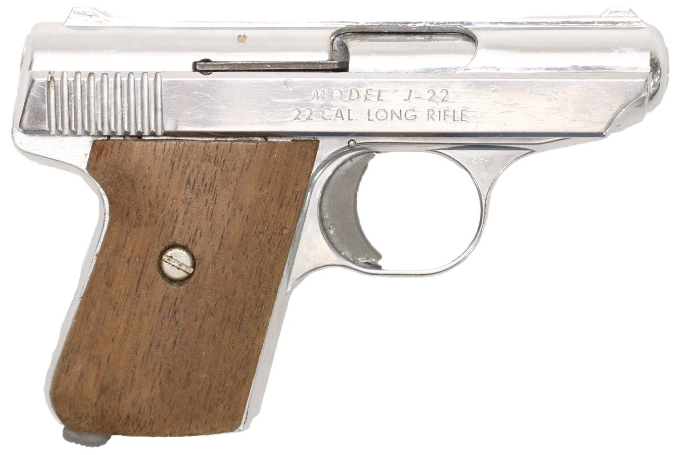 Jennings J-22 22LR Police Trade-in Pistol (No Magazine Included)