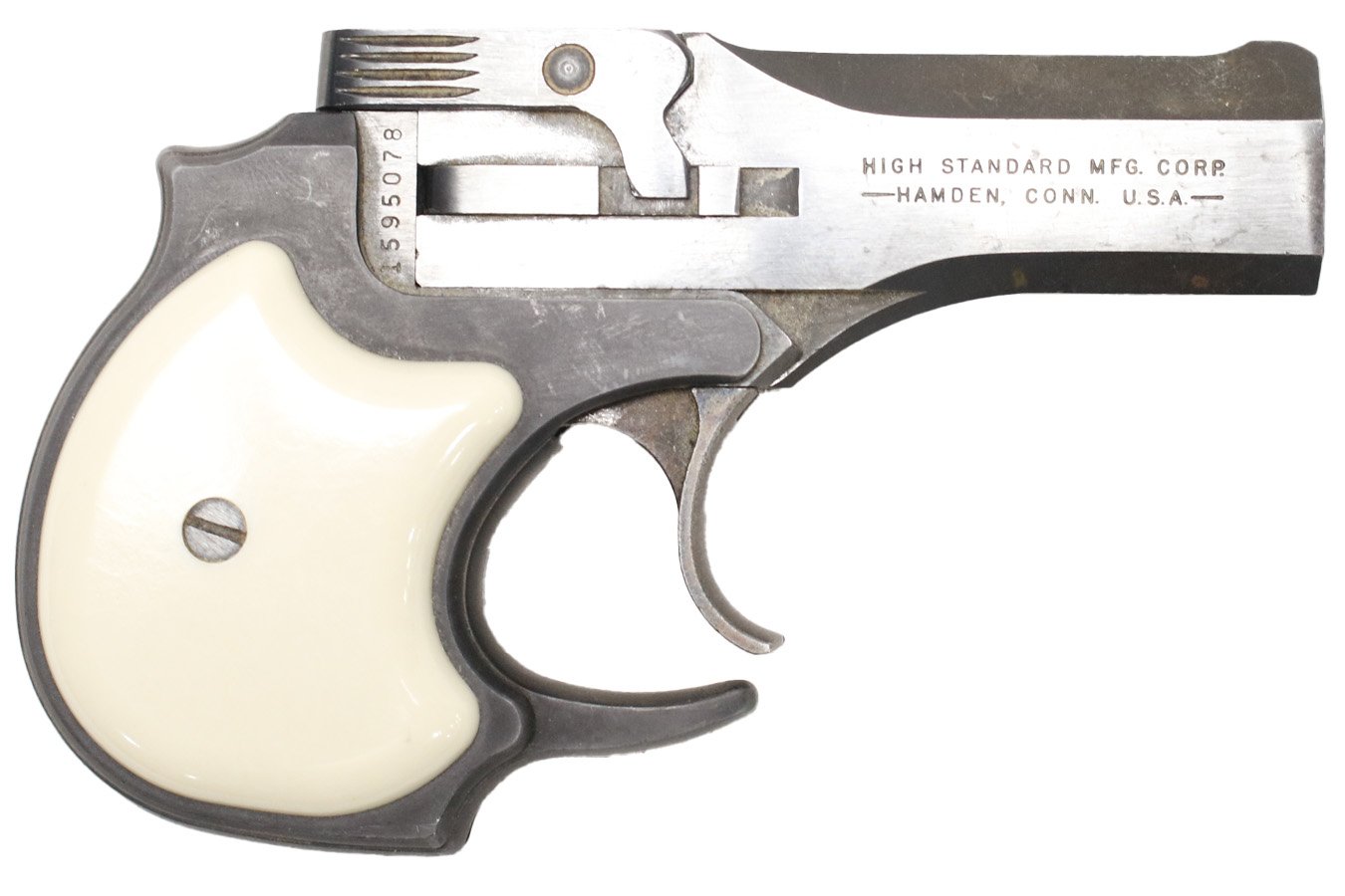 High Standard D-100 22LR Police Trade-in Derringer