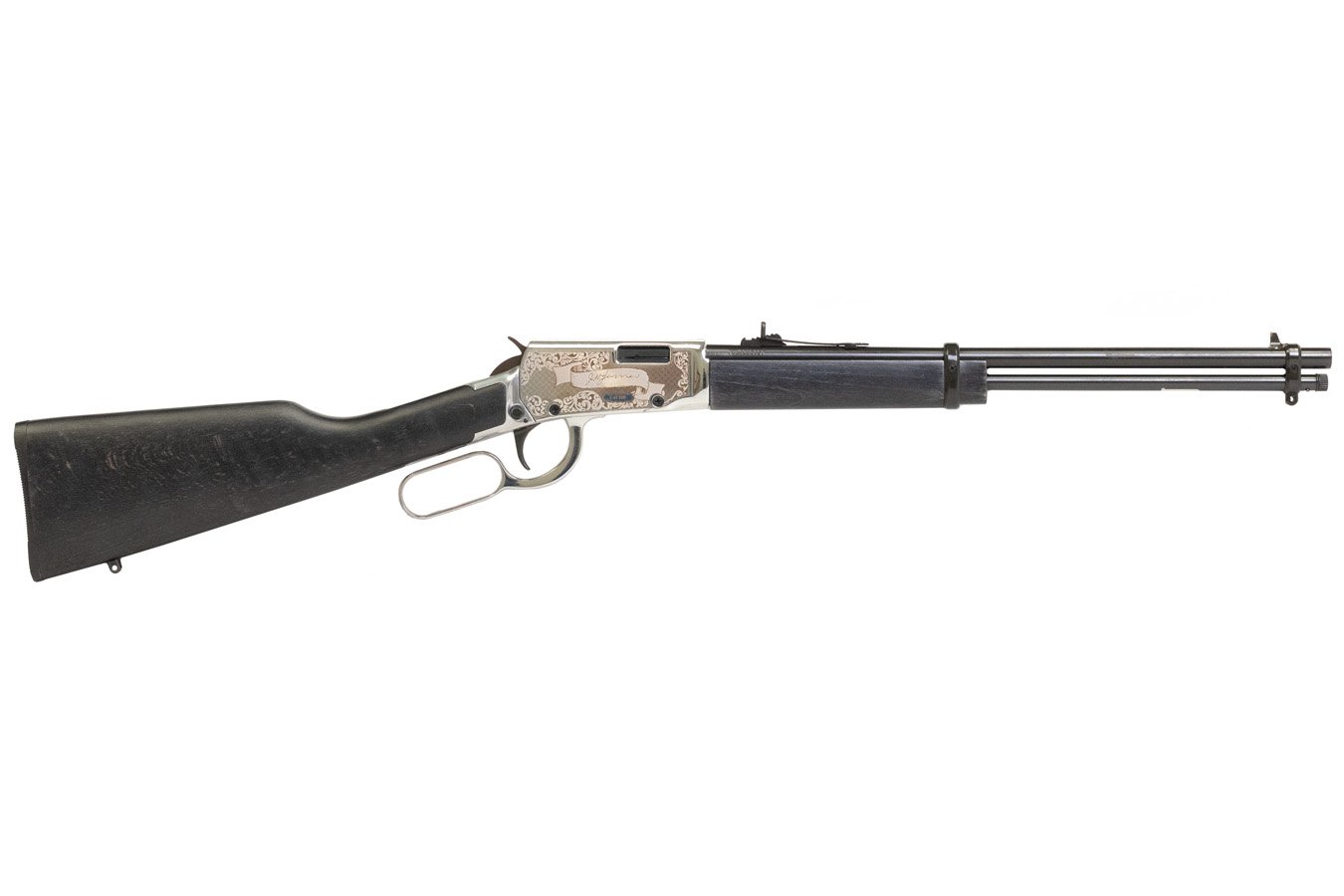 Rossi Rio Bravo 22 LR Lever-Action Rifle with Jesse James Engraved ...