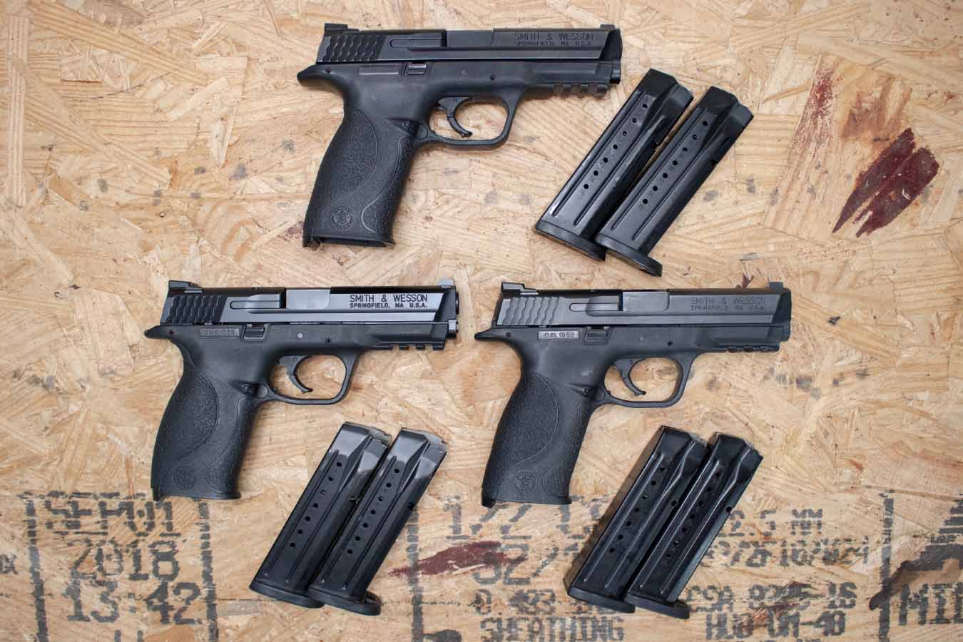 Smith & Wesson M&P9 1.0 9mm Full-Size Police Trade-ins with Magazine Disconnect Safety (Good Condition)