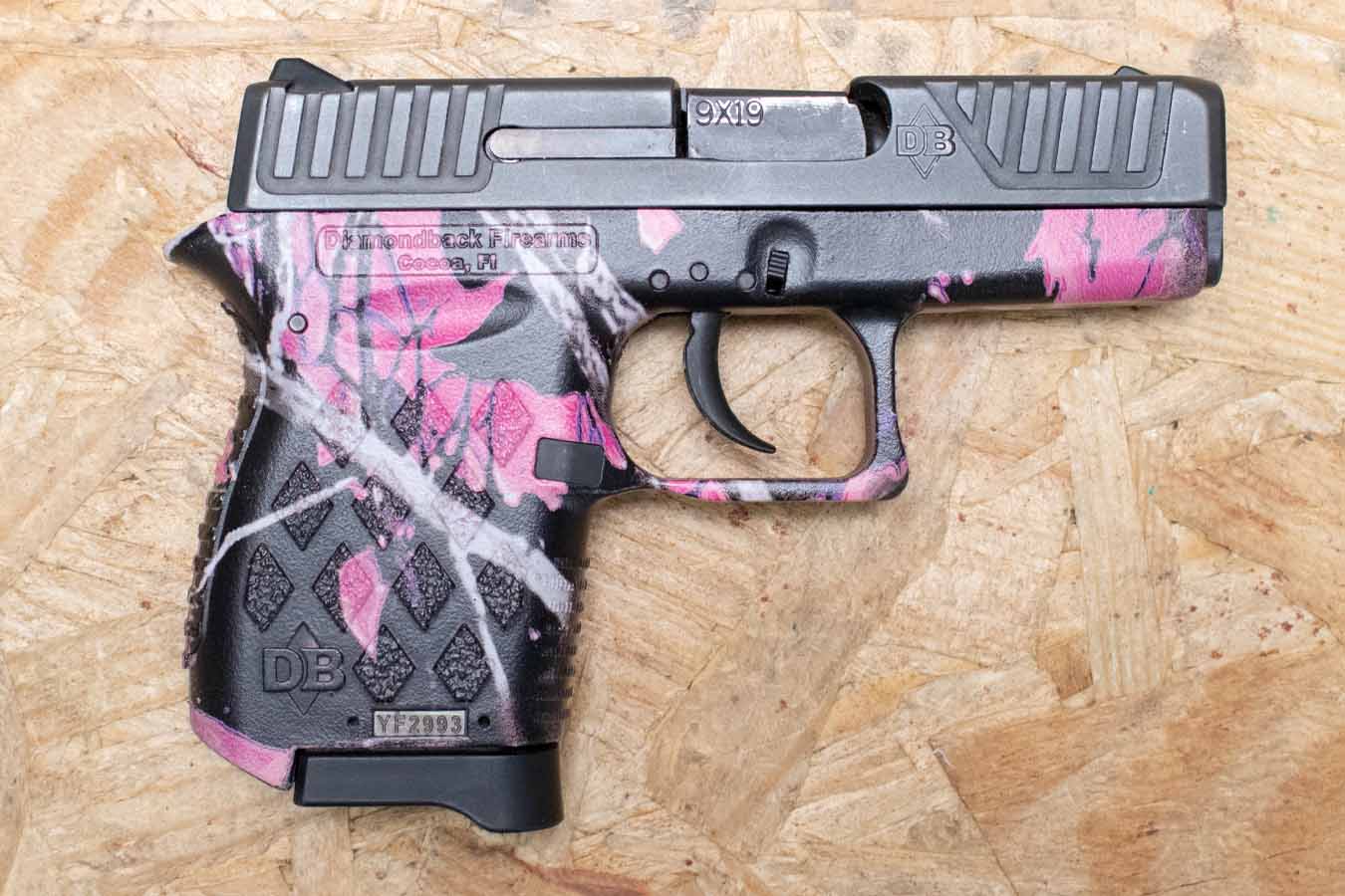 Diamondback DB9 9mm Police Trade-In Pistol with Muddy Girl Camo Finish