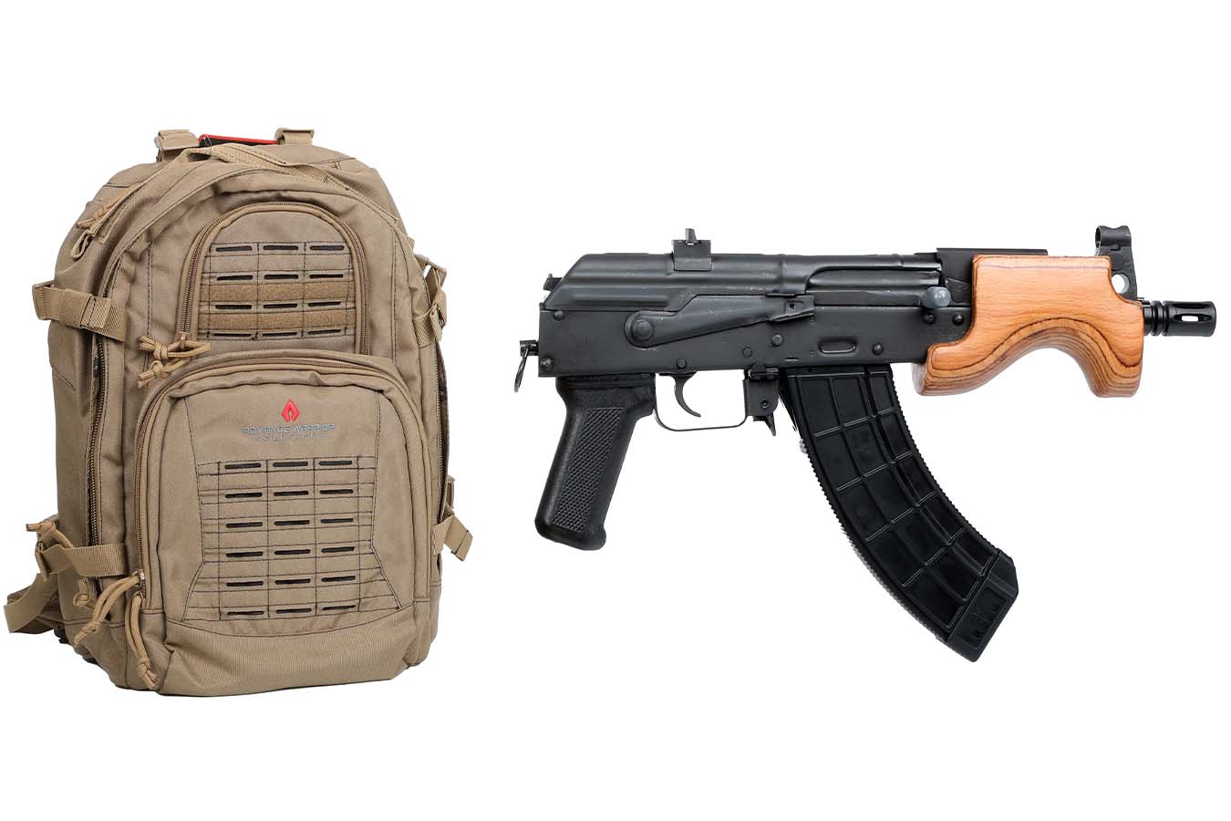 Century Arms MICRO DRACO 7.62x39mm Pistol w/ Backpack, 4 Magazines