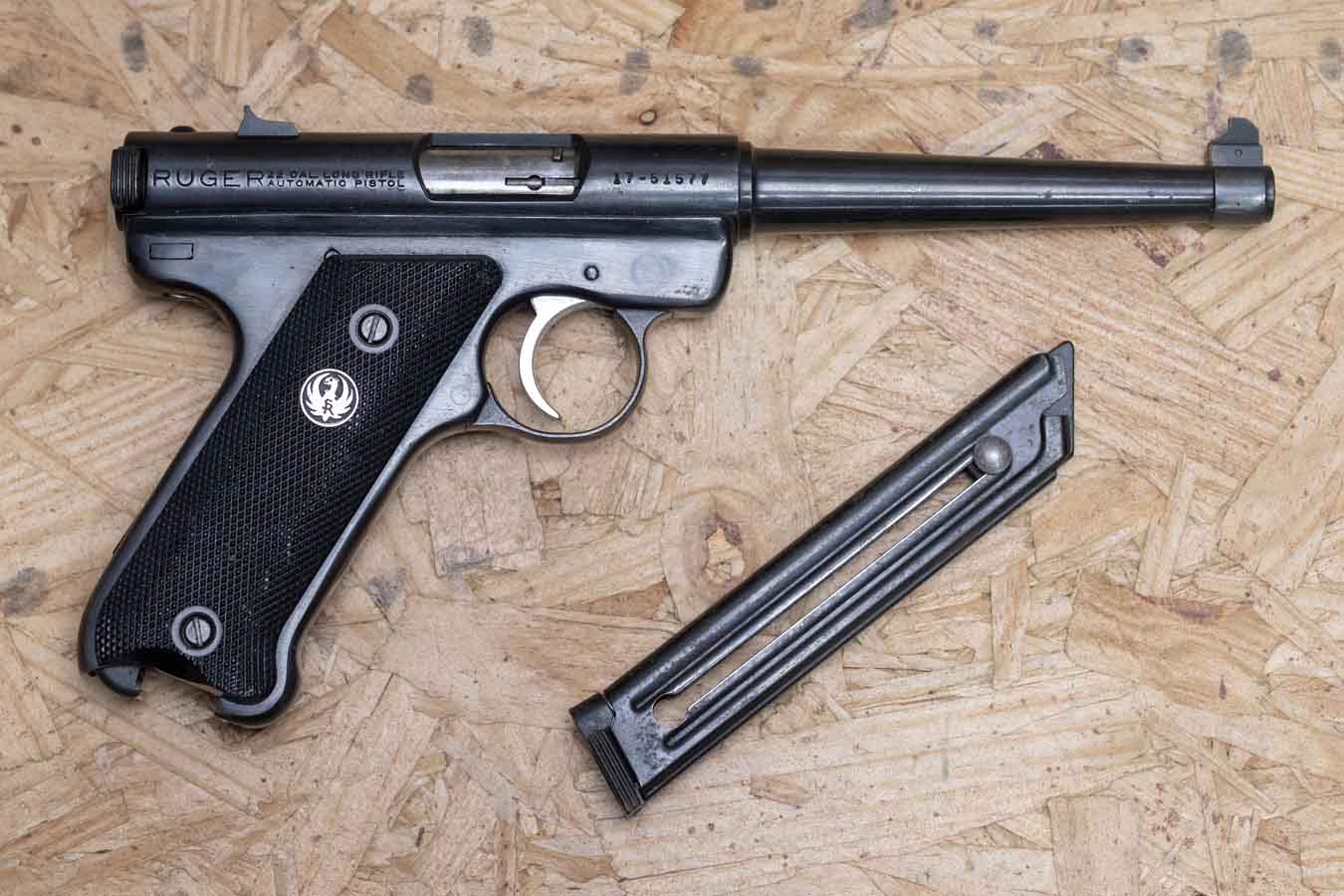 Ruger Mark I Target 22LR Police Trade-In Pistol