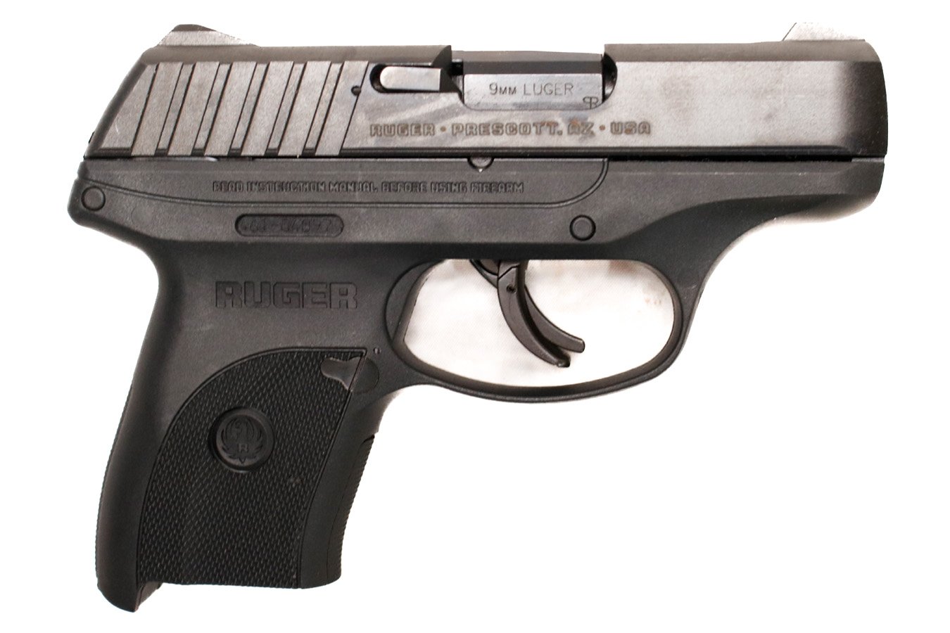 Ruger EC9S 9mm Police Trade-In Pistol (Magazine Not Included)