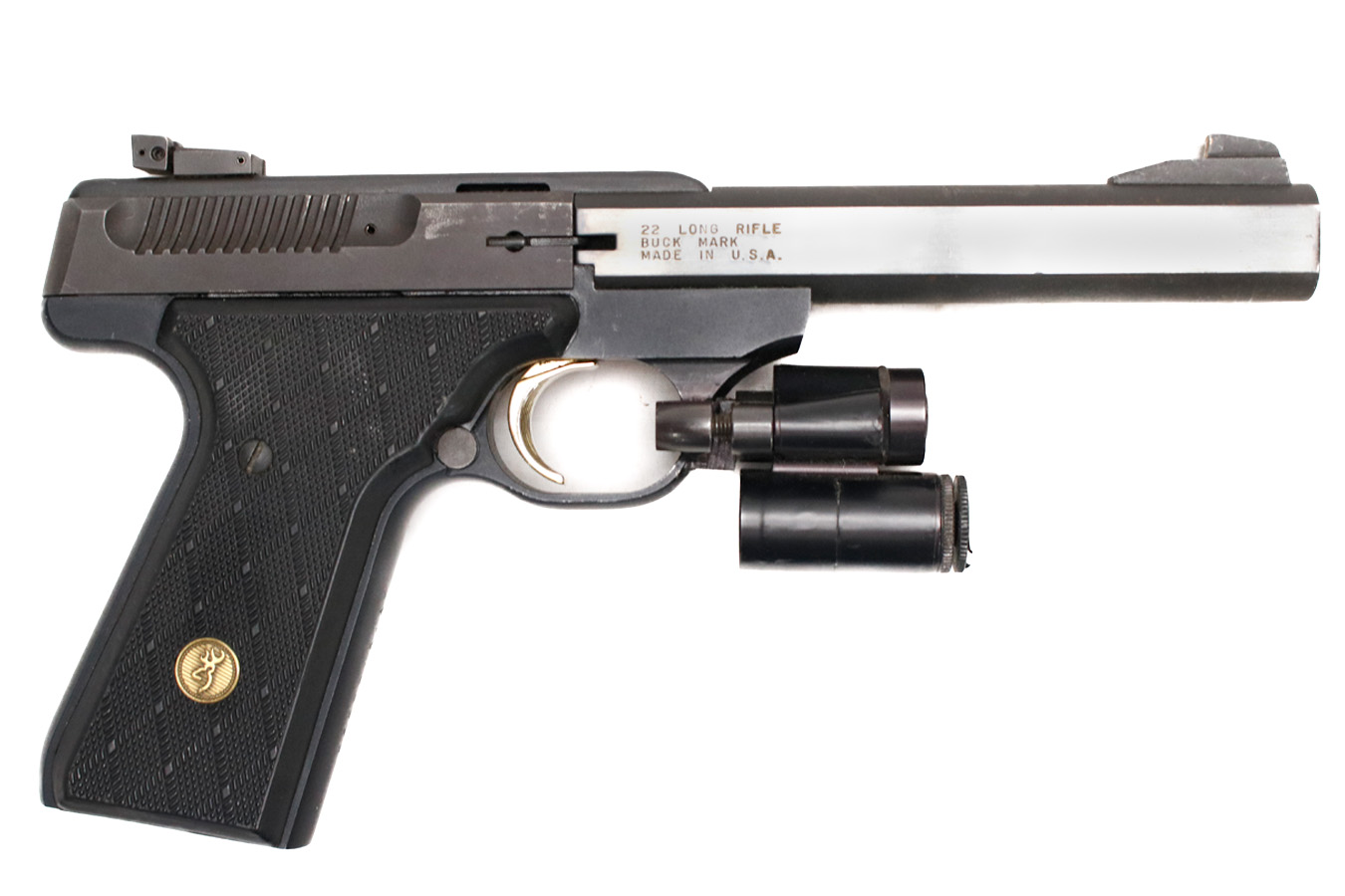 Browning Arms Company Buck Mark 22 LR Police Trade-In Pistol (Manufactured in 1988)