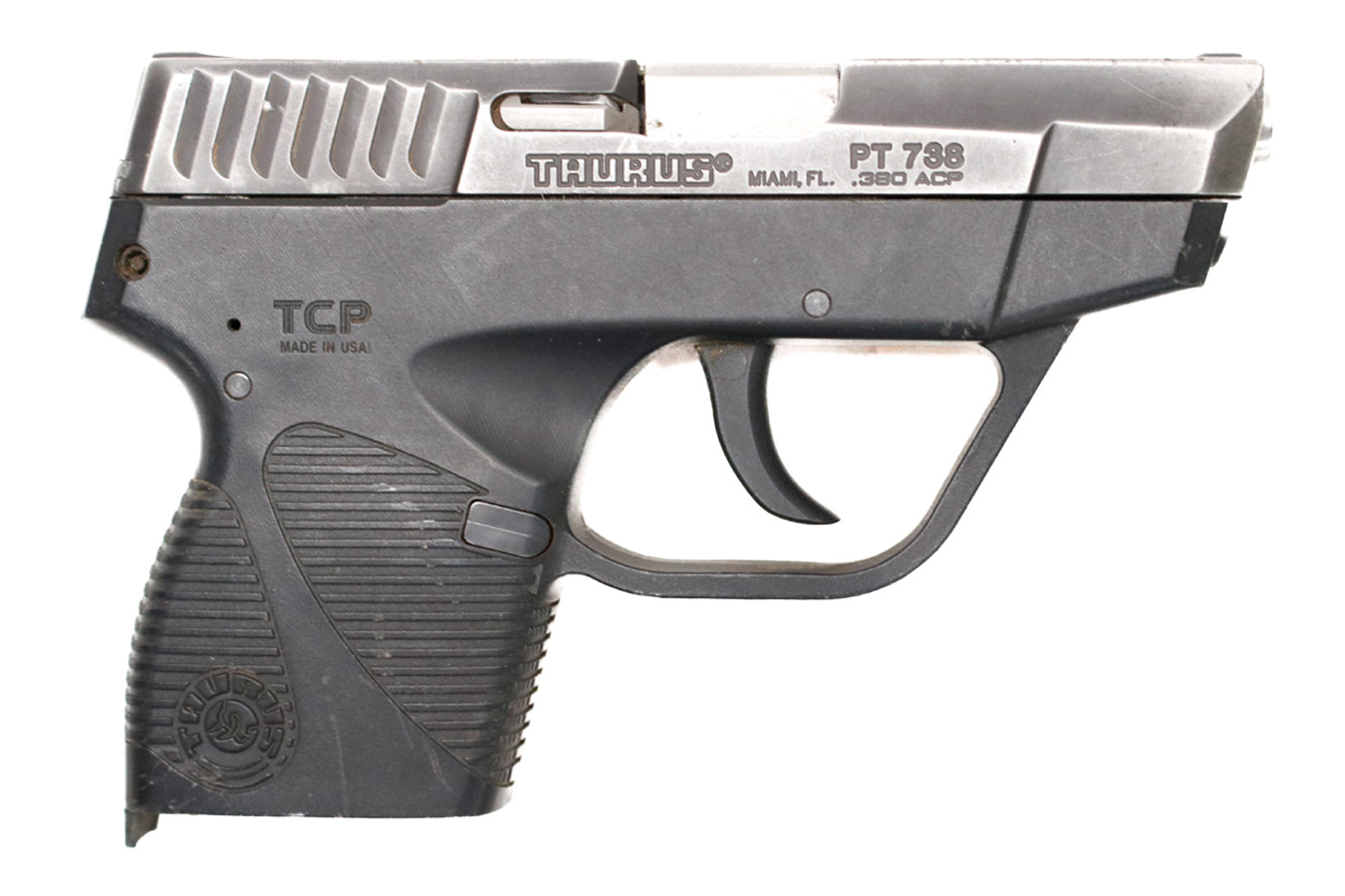 Taurus PT738 380 ACP Police Trade-In Pistol (Magazine Not Included)