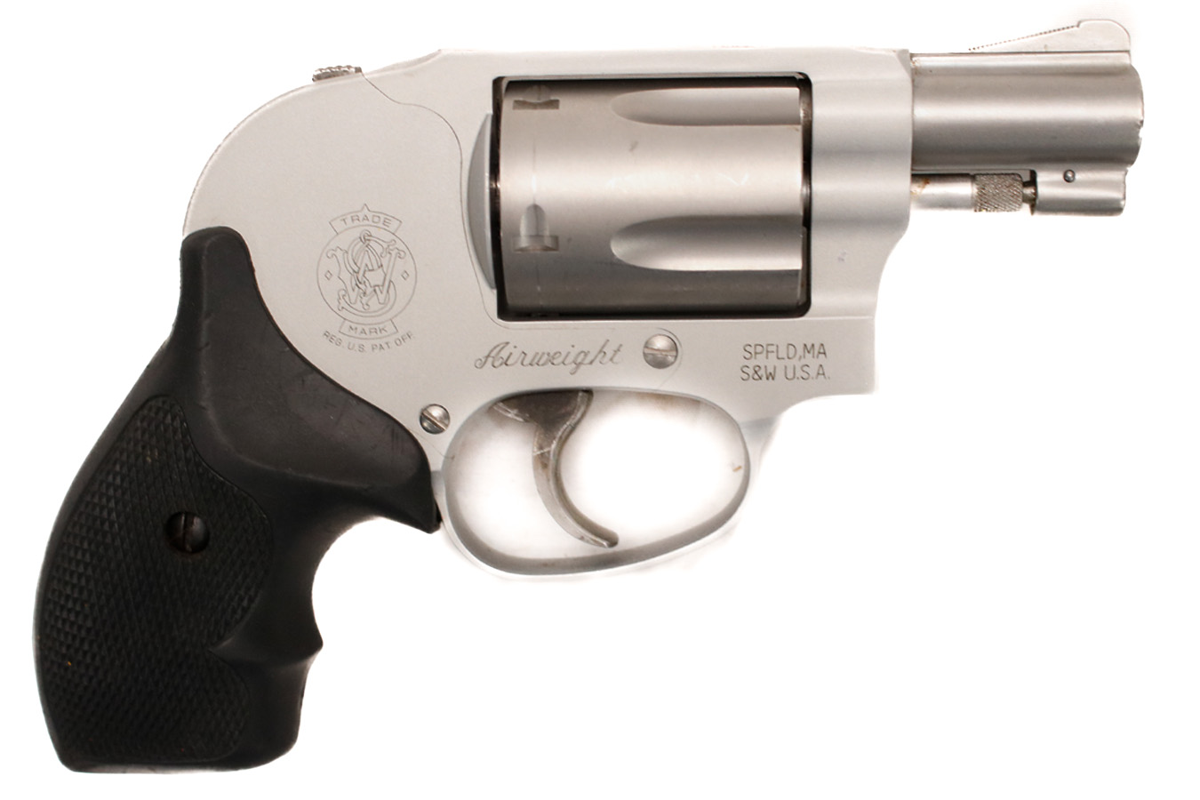 Smith & Wesson 638-3 Airweight 38 SPL Police Trade-In Revolver