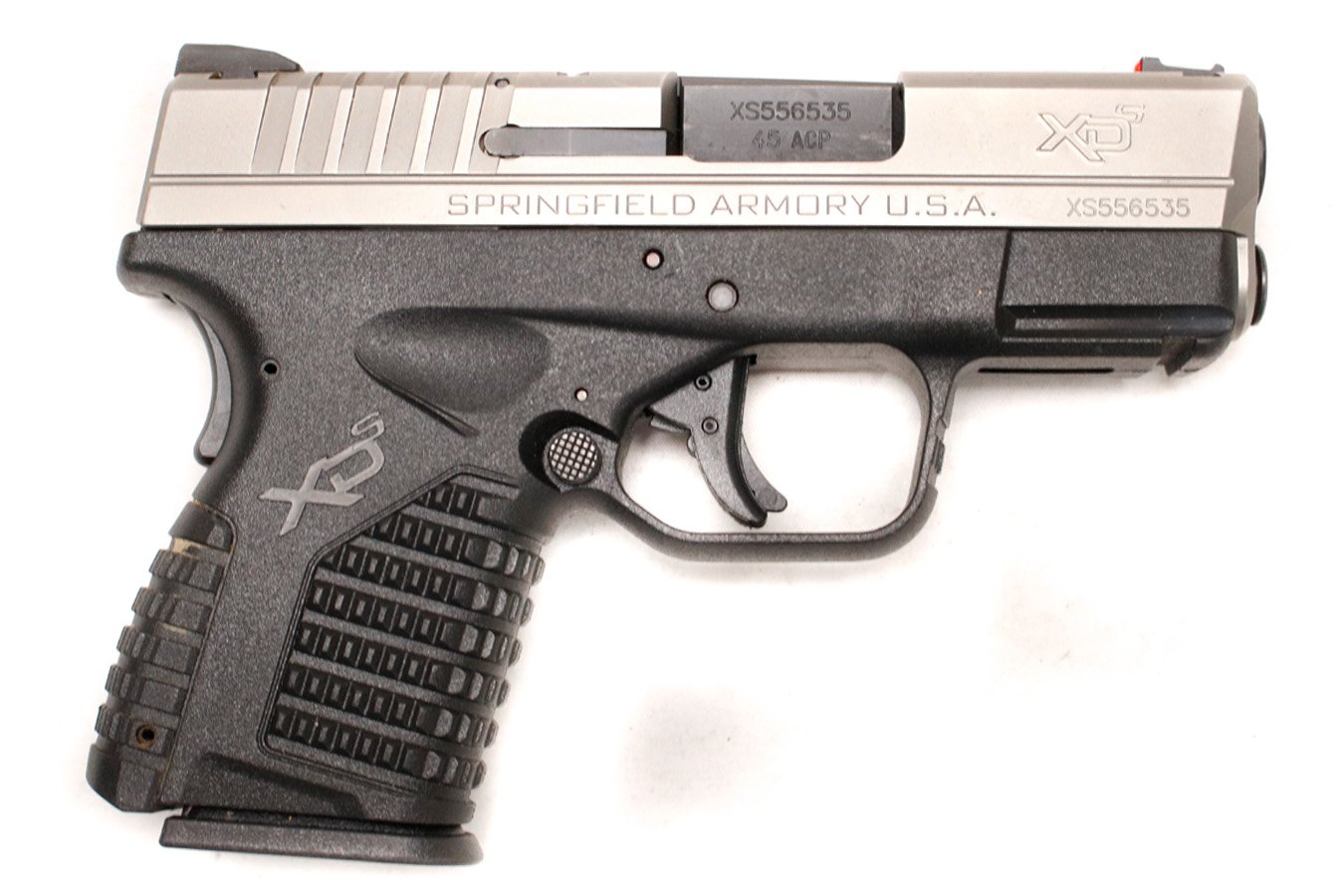 Springfield XDS 45 ACP Police Trade-In Pistol with Stainless Slide