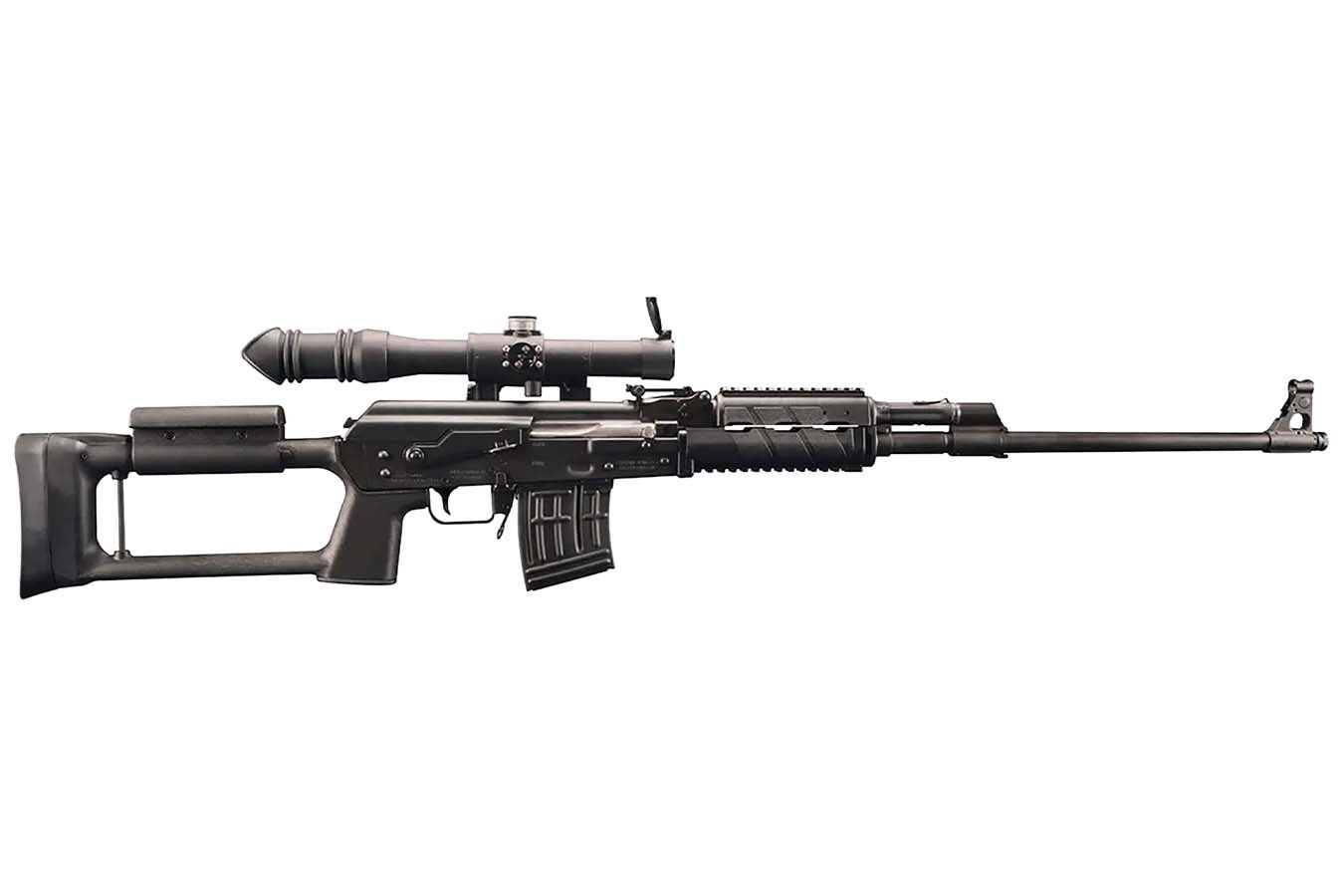 Zastava M91 Sniper 7.62x54mm Semi-Auto Rifle w/ 4x24mm Scope, Two Magazines