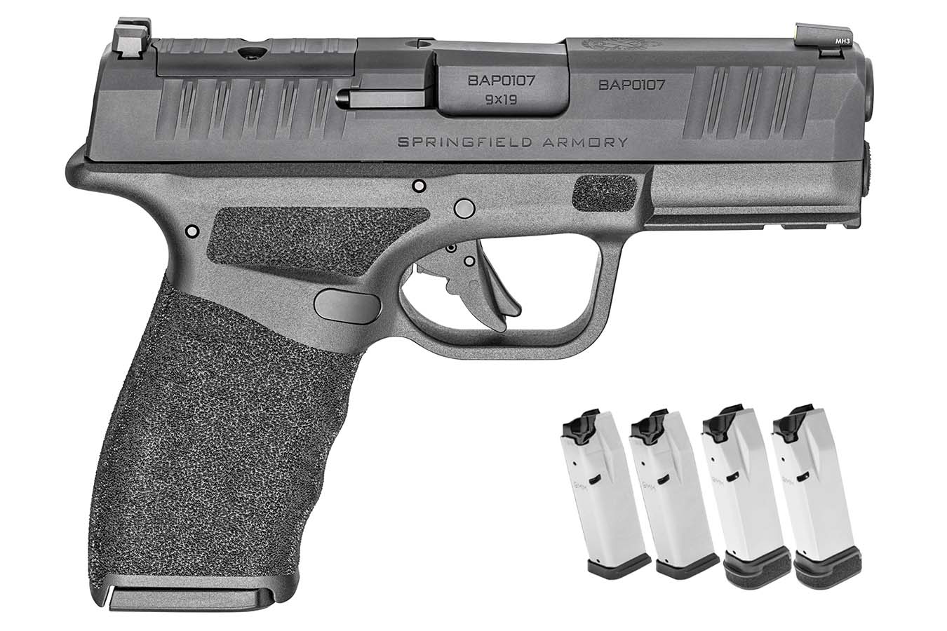 Springfield Hellcat Pro OSP 9mm Semi-Auto Pistol Gear-Up Package with Five Magazines