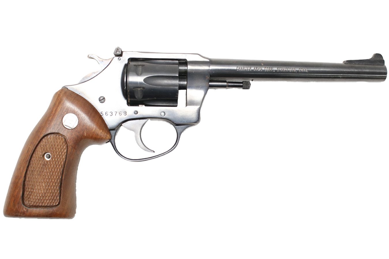 Charter Arms Pathfinder 22 LR Police Trade-in Revolver with 6 Inch Barrel