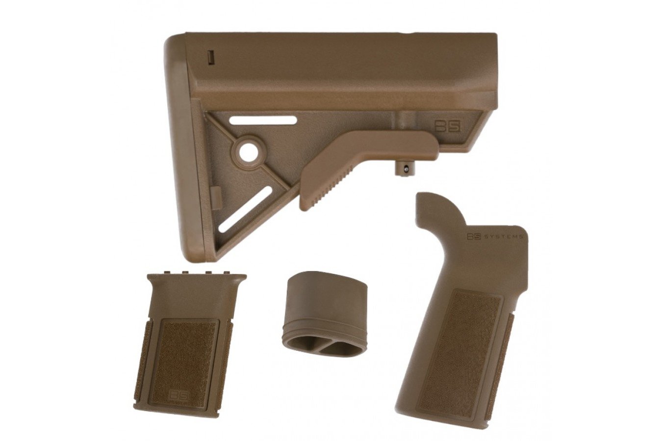 B5 Systems Coyote Kit with Bravo Stock, Pistol Grip, Vertical Grip, and Grip plug