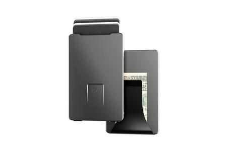 MONEY CLIP WALLET GUN METAL