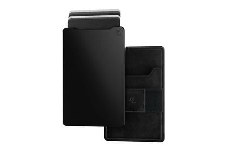 LEATHER WALLET BLACK BLACK