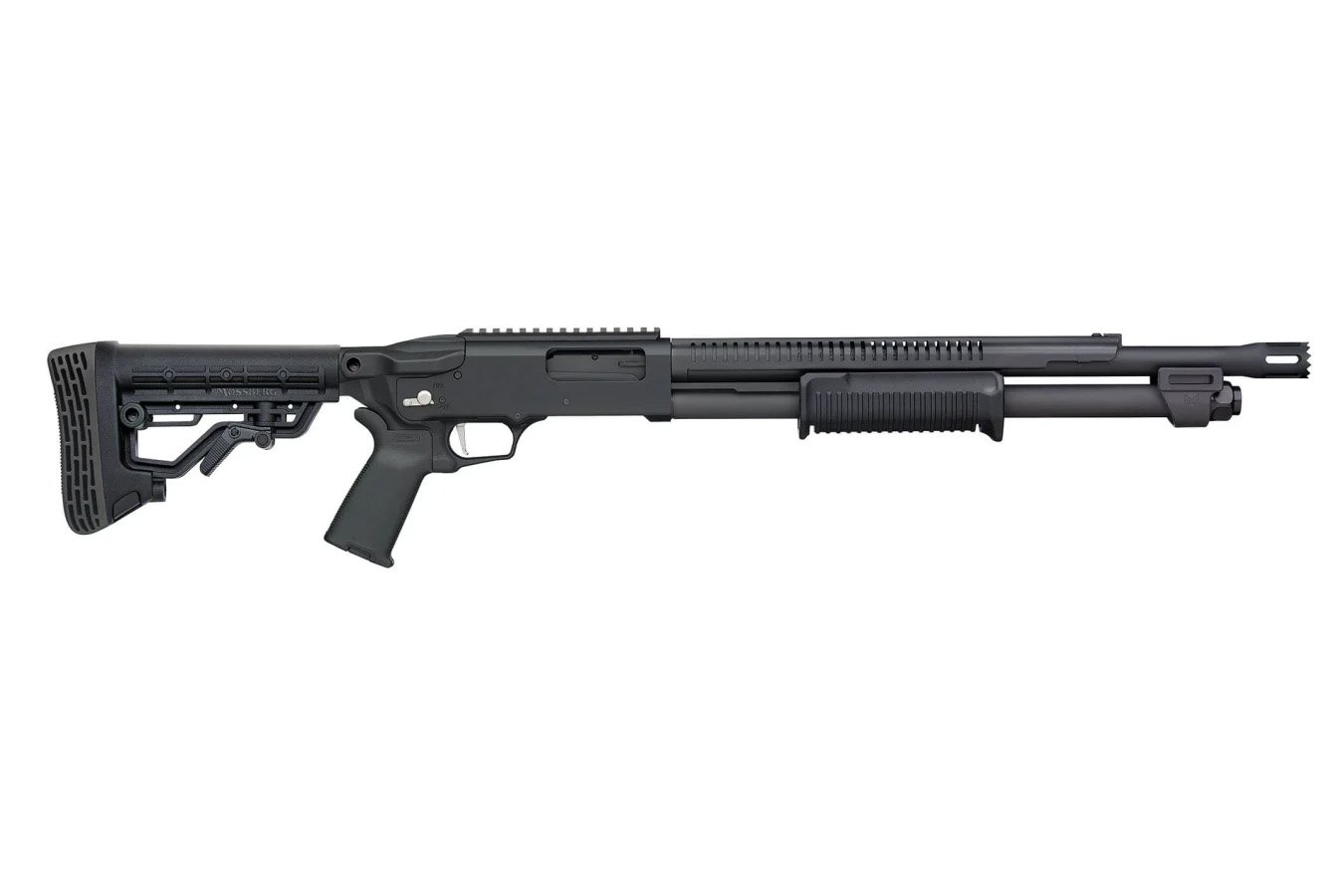 Mossberg 590R Stand-off 12 Gauge Pump-Action Shotgun with 18.5 Inch Barrel