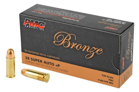 38 SUPER +P 130 GRAIN FMJ