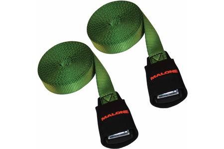 15` LOAD STRAPS 2PK. GREEN