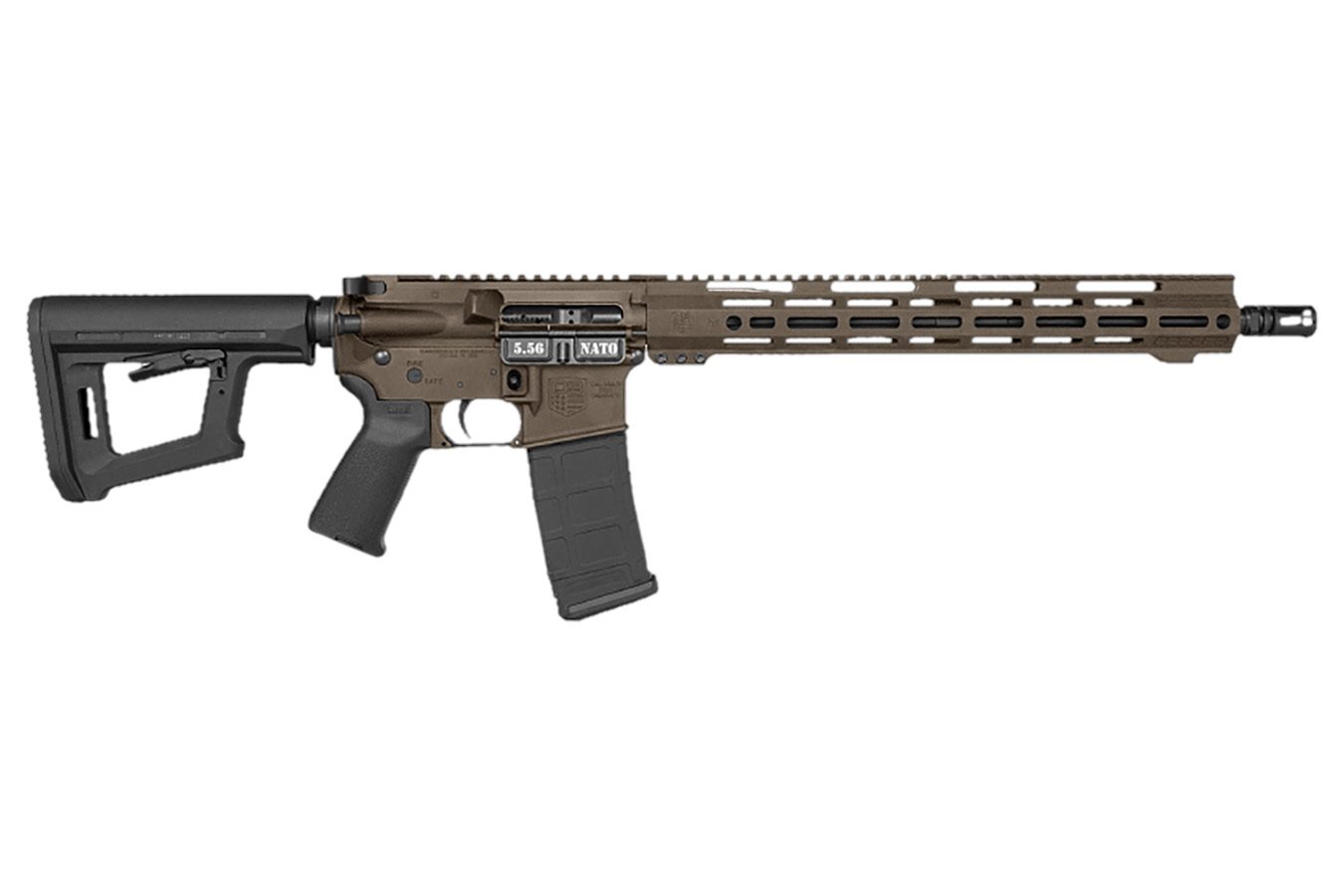 Diamondback DB15 5.56 Nato Rifle with Midnight Bronze Cerakote Finish